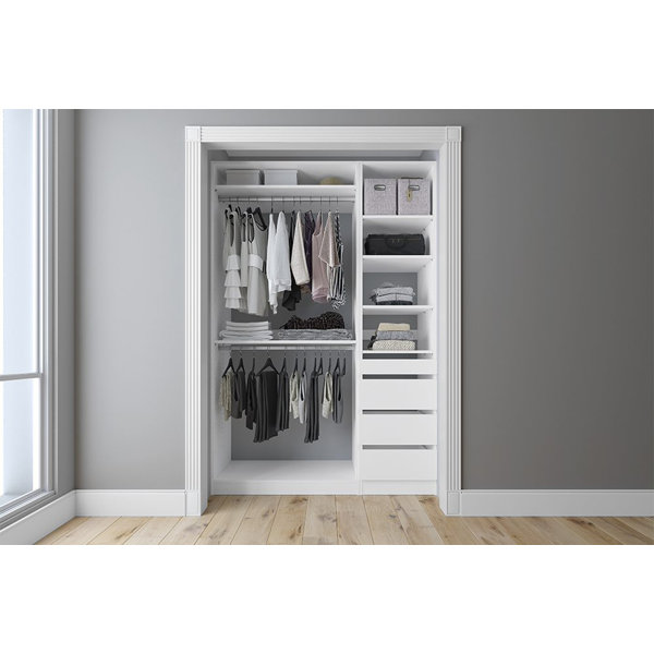 Closet & CO South Dakota 54" W Closet System ReachIn Sets & Reviews